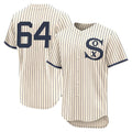C.White Sox #64 Shane Smith Player Cream Field of Dreams Limited Elite Home Gdoa Stitched Jerseys