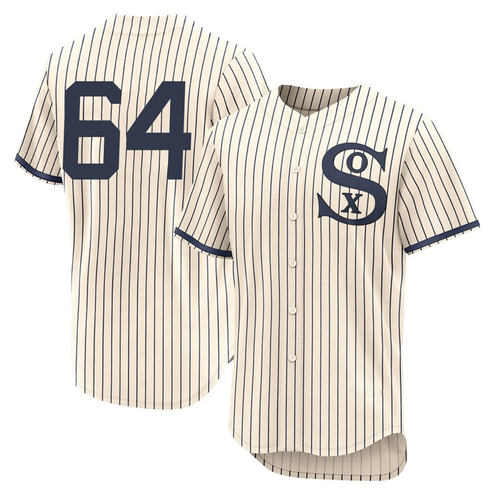C.White Sox #64 Shane Smith Player Cream Field of Dreams Limited Elite Home Gdoa Stitched Jerseys