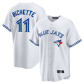 T.Blue Jays #11 Bo Bichette Player White Home Limited Stitched Jerseys