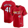 St. Louis Cardinals #41 Alec Burleson Player Red City Connect Limited Stitched Jerseys