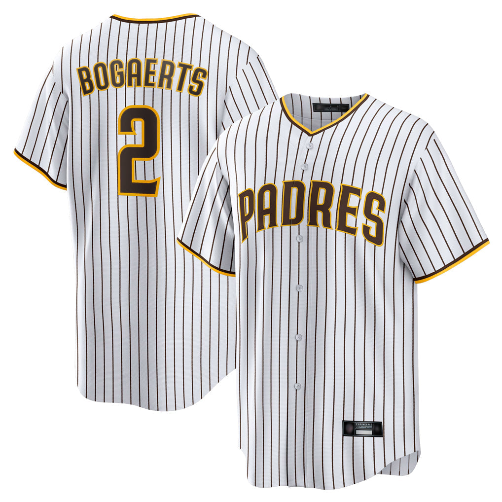 S.Diego Padres #2 Xander Bogaerts Player White Home Game Stitched Jerseys