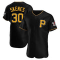 P.Pirates #30 Paul Skenes Player Black Alternate 2025 Home Limited Elite Stitched Jerseys