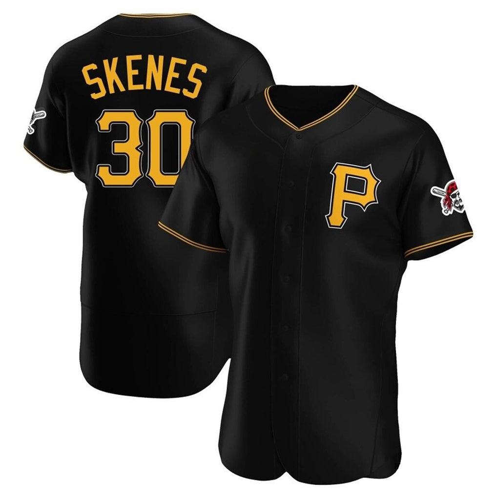 P.Pirates #30 Paul Skenes Player Black Alternate 2025 Home Limited Elite Stitched Jerseys
