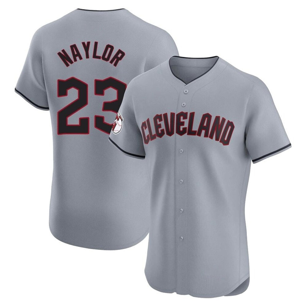 C.Guardians #23 Bo Naylor Player Gray Road Limited Elite Home Gdoa Stitched Jerseys