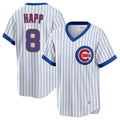 C.Cubs #8 Ian Happ Player White T-shirt Cooperstown Collection Limited Gdoa Stitched Jerseys