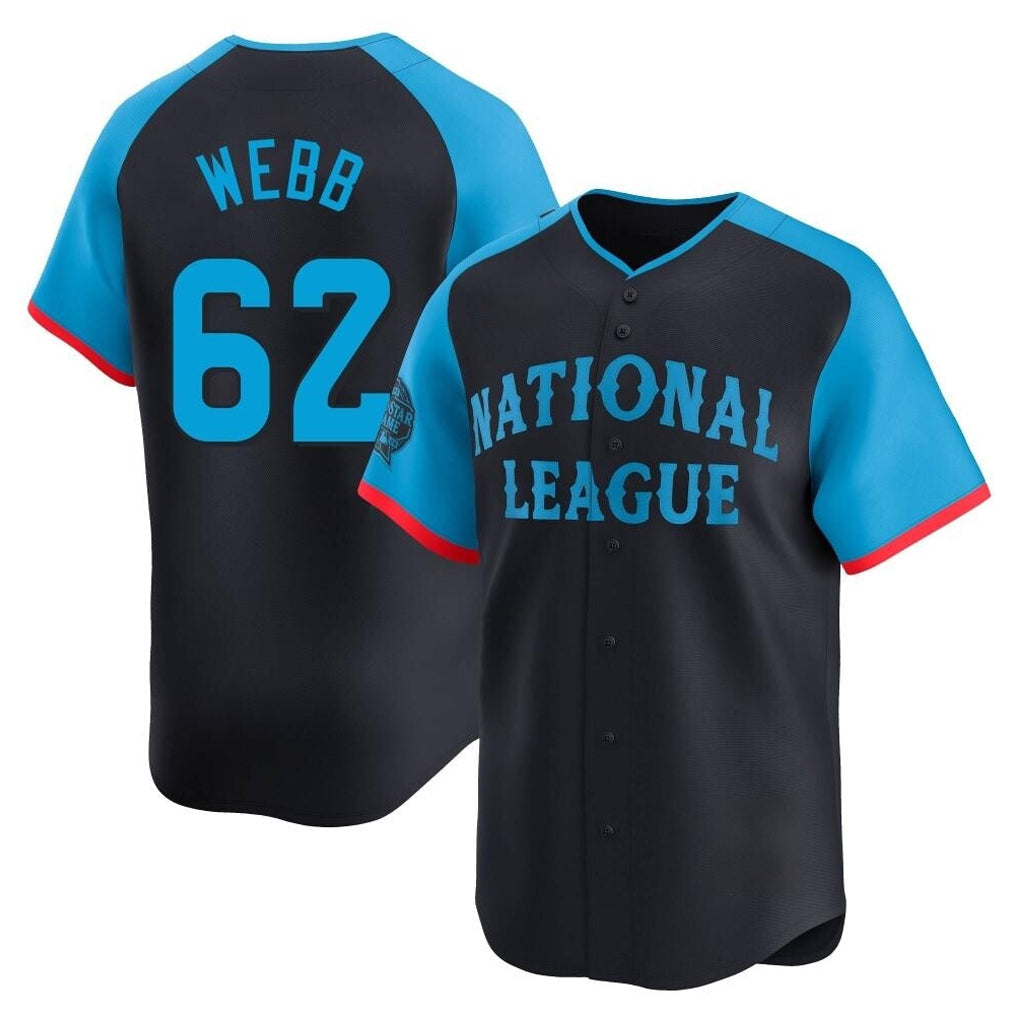 SF.Giants #62 Logan Webb Player Navy National League All-Star Home Limited Gdoa Stitched Jerseys
