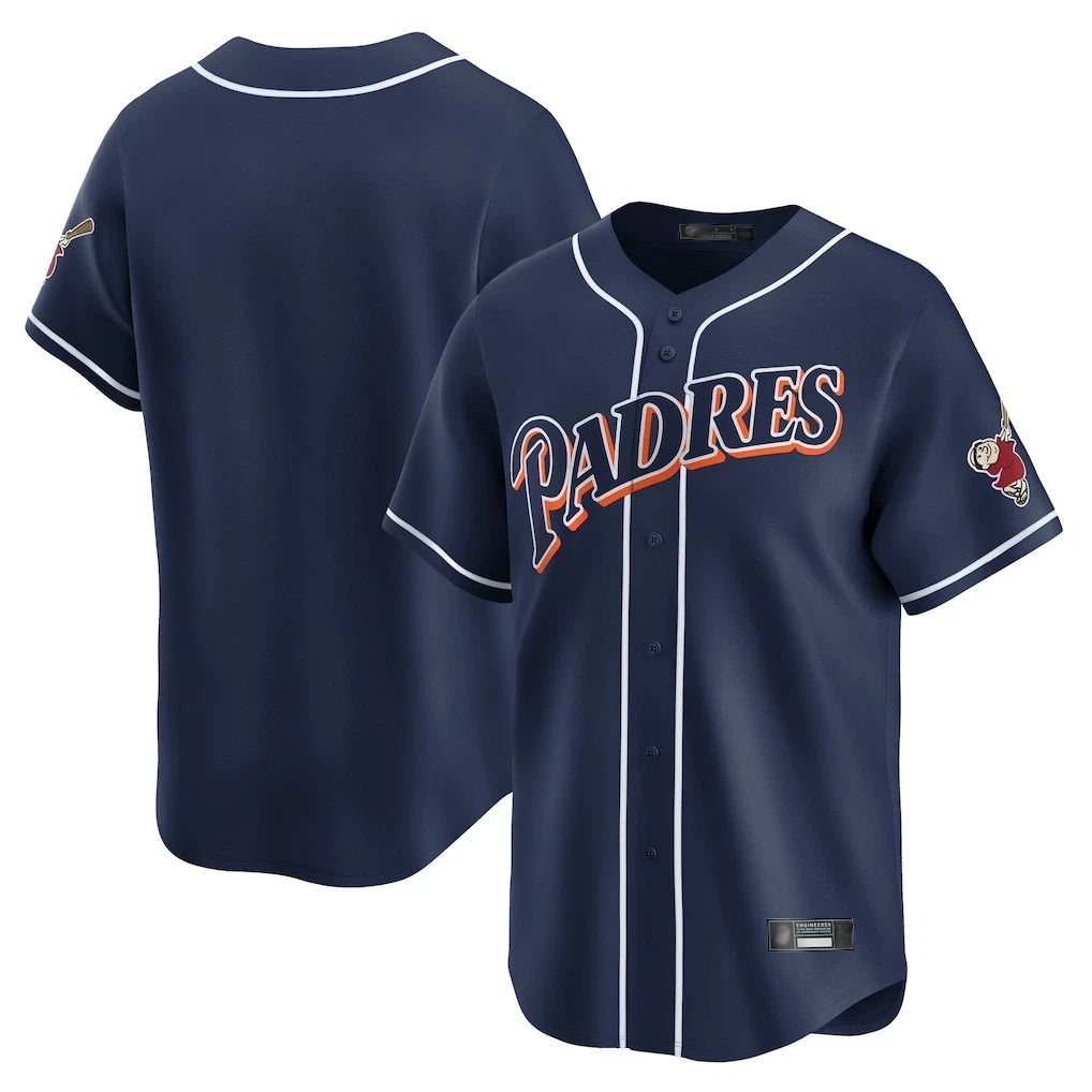 S.Diego Padres ## Diego Padres Blank Player Navy Cooperstown Collection Limited Stitched Jerseys
