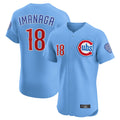 C.Cubs #18 Shota Imanaga Player Light Blue Limited Elite Home Gdoa Stitched Jerseys