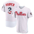 P.Phillies #3 Bryce Harper Player White 2026 All-Star Edition Stars & Stripes Limited Elite Home Game Gdoa250Ys Stitched Jerseys