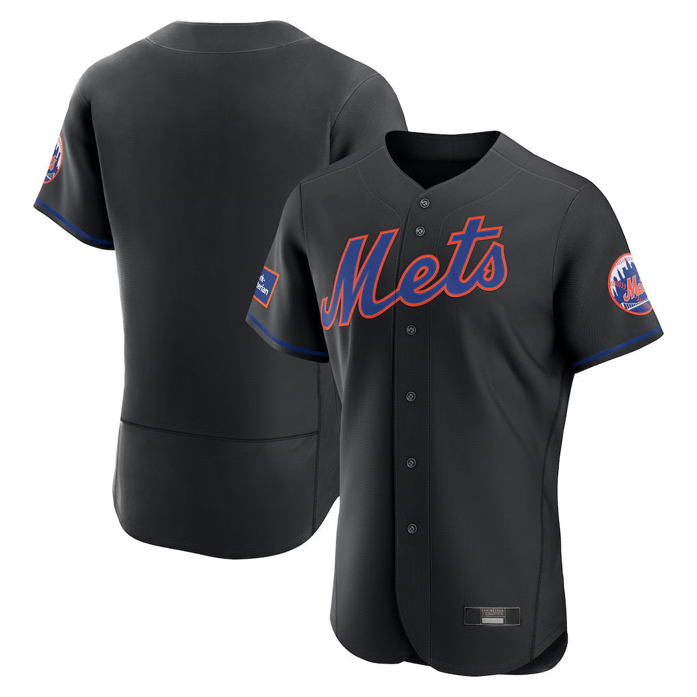 NY.Mets ## Mets Blank Player Black Alternate Elite Home Limited Stitched Jerseys