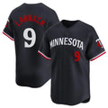 M.Twins #9 Trevor Larnach Player Navy Home Limited Gdoa Stitched Jerseys