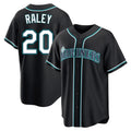 S.Mariners #20 Luke Raley Player Black Fashion Home Limited Stitched Jerseys