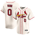 St. Louis Cardinals #0 Masyn Winn Player Cream Home Limited Stitched Jerseys