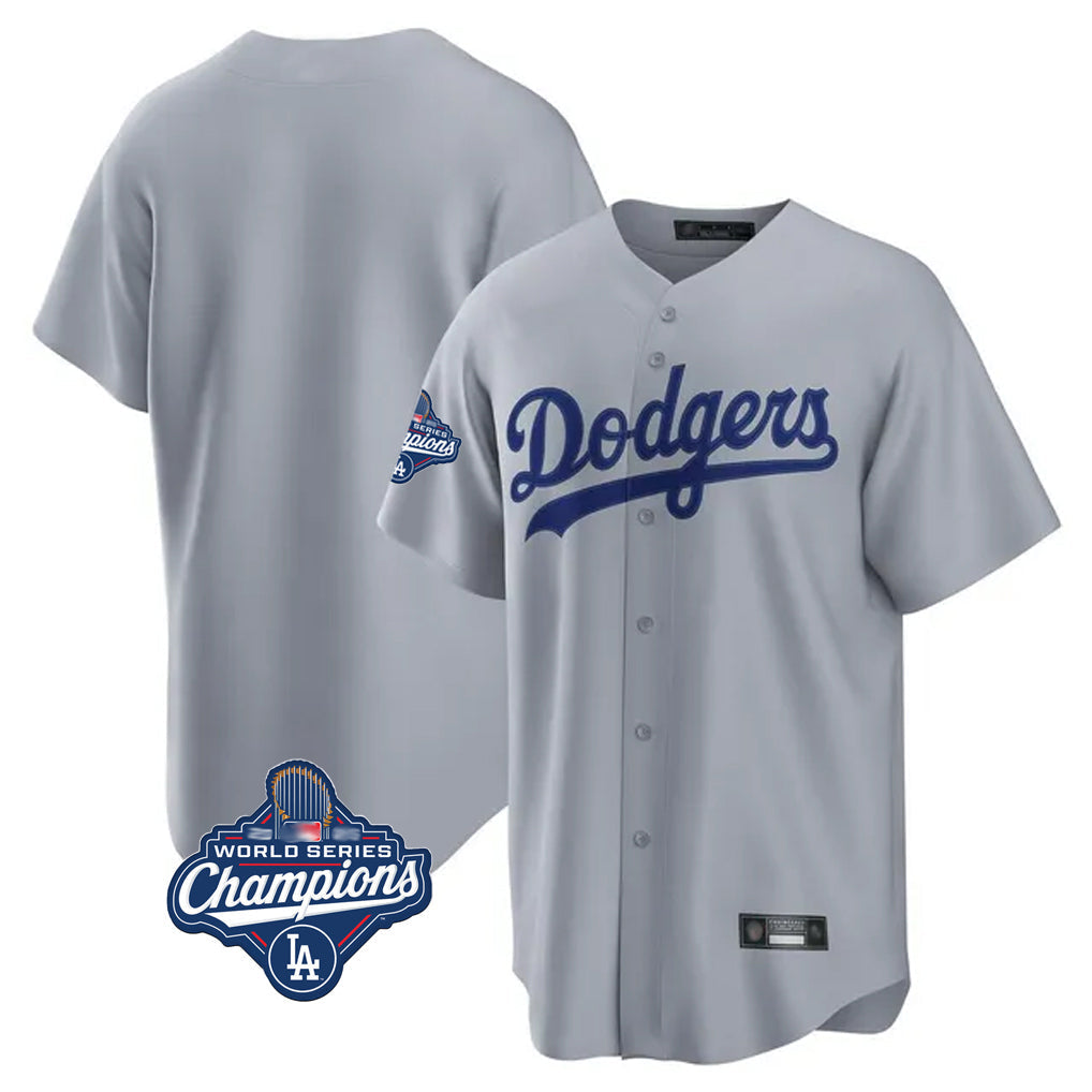 LA.Dodgers ## Dodgers Blank Player Gray Game Home World Series Meet Gdoa Stitched Jerseys