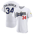LA.Dodgers #34 Fernando Valenzuela Player Gold White 2026 Collection Stadium Limited Elite Gdoa Stitched Jerseys
