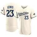 M.Twins #23 Royce Lewis Player Cream Home Limited Elite Gdoa Stitched Jerseys