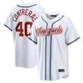 B.Red Sox #40 Willson Contreras Player White 2026 World Classic Limited Home Game Gdoa Stitched Jerseys