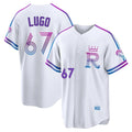 KC.Royals #67 Seth Lugo Player White 2026 City Connect Limited Home Gdoa Stitched Jerseys