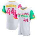 S.Diego Padres #44 Joe Musgrove Player White City Connect Home Limited Elite Gdoa Stitched Jerseys