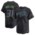 T.Bay Rays #31 Cedric Mullins Player Black City Connect Home Limited Stitched Jerseys