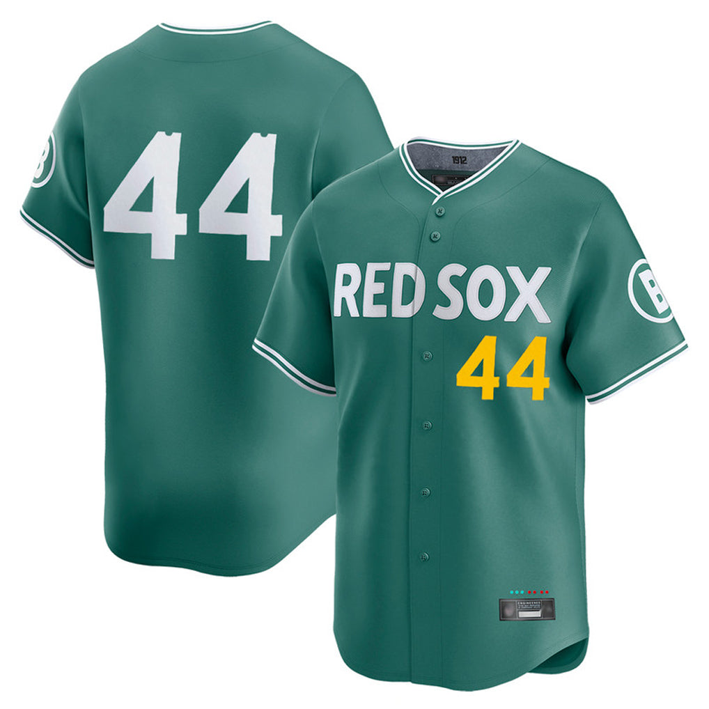 B.Red Sox #44 Aroldis Chapman Player Green City Connect Limited Home Game Gdoa Stitched Jerseys