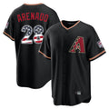 A.Diamondbacks #28 Nolan Arenado Player Black USA 250 Fourth of July Game Home Gdoa250Ys Stitched Jerseys