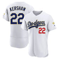 LA.Dodgers #22 Clayton Kershaw Player Gold White 2026 Collection Stadium Limited Elite Gdoa Stitched Jerseys