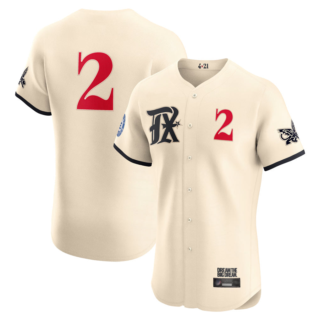 T.Rangers #2 Marcus Semien Player Cream City Connect Elite Limited Stitched Jerseys