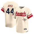 LA.Angels #44 Ben Joyce Player Cream City Connect Limited Home Gdoa Stitched Jerseys