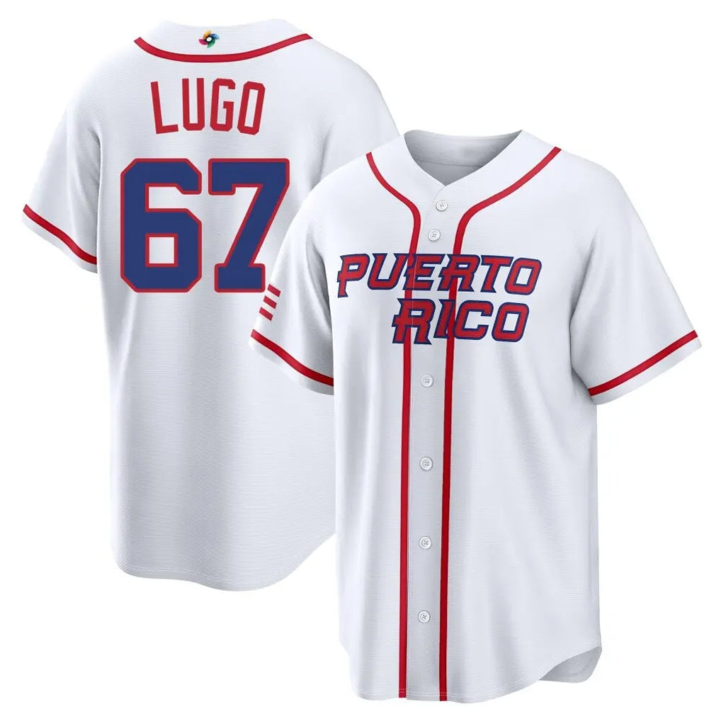 KC.Royals #67 Seth Lugo Player White 2026 World Classic Home Gdoa Stitched Jerseys