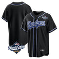 LA.Dodgers ## Dodgers Blank Player Black Carbon Limited Home World Series Gdoa Stitched Jerseys
