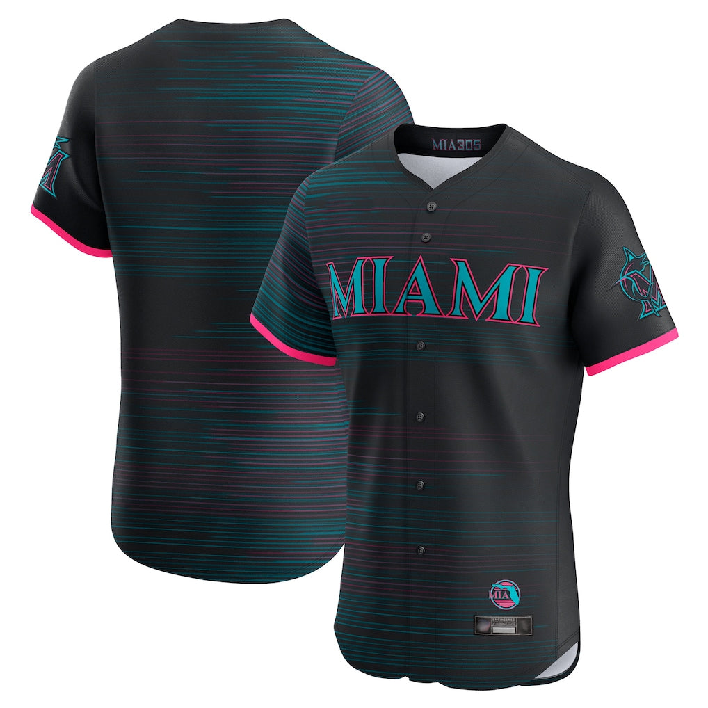 M.Marlins ## Marlins Blank Player Black City Connect Home Limited Elite Gdoa Stitched Jerseys