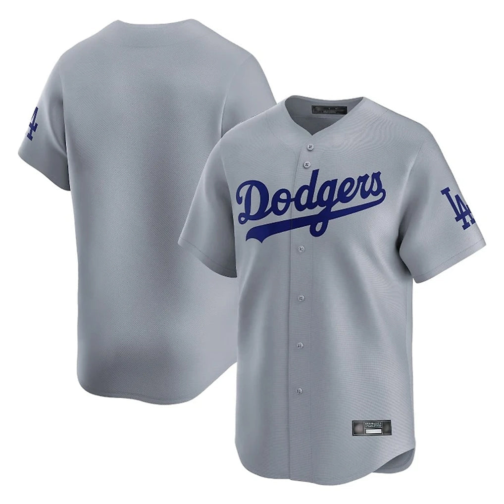 LA.Dodgers ## Dodgers Blank Player Gray Limited Home Gdoa Stitched Jerseys