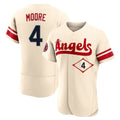 LA.Angels #4 Christian Moore Player Cream City Connect Limited ELite Home Gdoa Stitched Jerseys