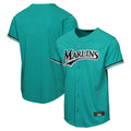 M.Marlins ## Marlins Blank Player Teal Mitchell & Ness Cooperstown Collection Game Gdoa Stitched Jerseys