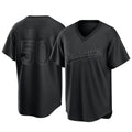 LA.Dodgers #50 Mookie Betts Player Black Pitch Fashion T-shirt Gdoa Stitched Jerseys