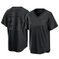 D.Tigers #23 Kirk Gibson Player Black T-shirt Home Game Gdoa Stitched Jerseys