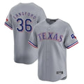 T.Rangers #36 Wyatt Langford Player Gray Home Limited Stitched Jerseys