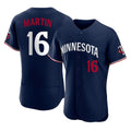 M.Twins #16 Austin Martin Player Navy Replica Home Limited Elite Gdoa Stitched Jerseys