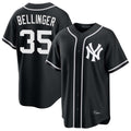 NY.Yankees #35 Cody Bellinger Player Black Out Game Stitched Jerseys