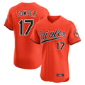 B.Orioles #17 Colton Cowser Player Orange Limited Elite Home Game Gdoa Stitched Jerseys