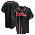 P.Phillies ## Phillies Blank Player Black Fashion Out Home Game Stitched Jerseys