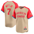 KC.Royals #7 Bobby Witt Jr. Player Cream American League All-Star Game Limited Home Gdoa Stitched Jerseys