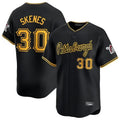 P.Pirates #30 Paul Skenes Player Black Home Limited Gdoa Stitched Jerseys