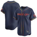 H.Astros ## Astros Blank Player Navy City Connect Limited Home Gdoa Stitched Jerseys