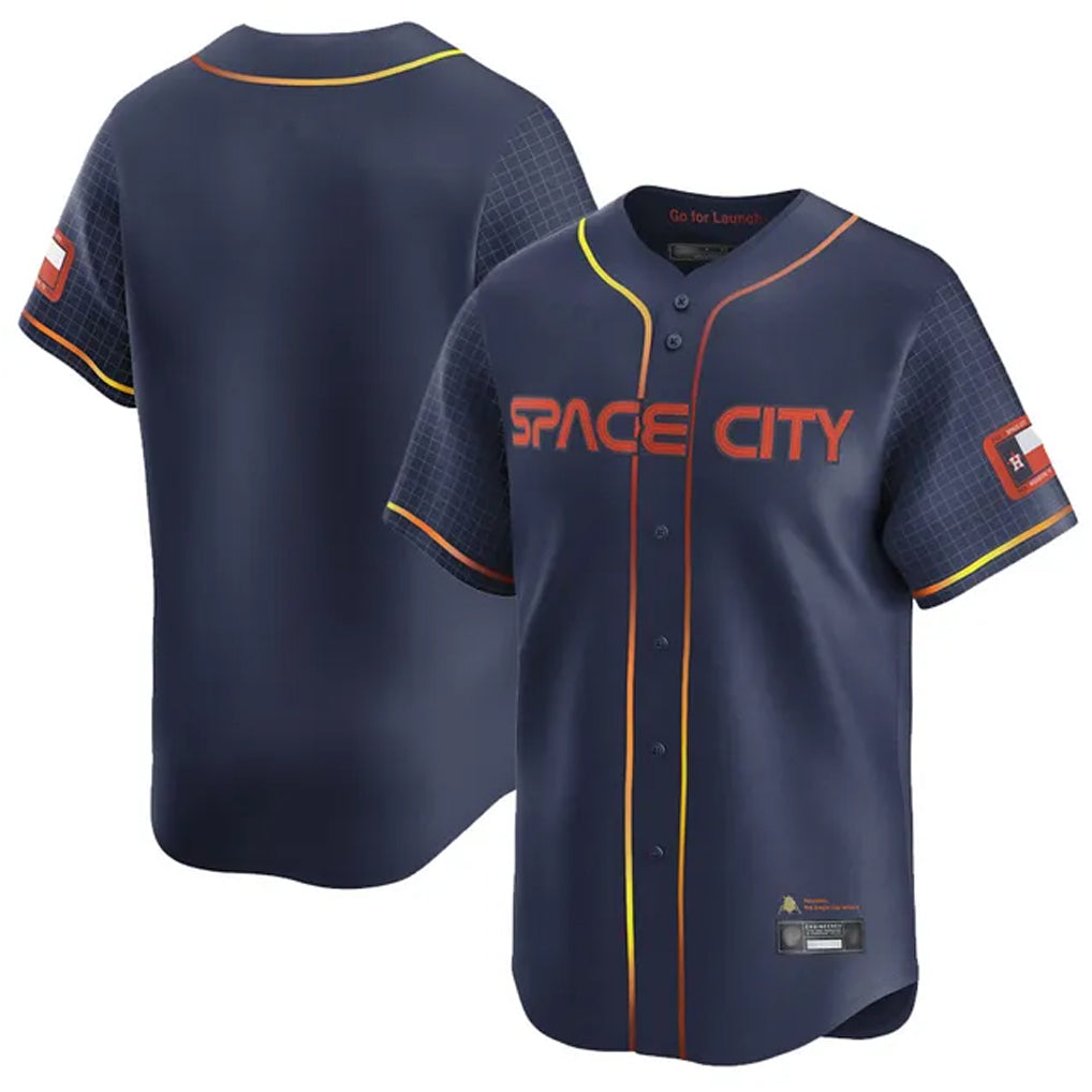 H.Astros ## Astros Blank Player Navy City Connect Limited Home Gdoa Stitched Jerseys