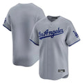 LA.Dodgers ## Dodgers Blank Player Gray Limited Game Gdoa Stitched Jerseys