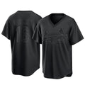 St. Louis Cardinals #16 Nolan Gorman Player Black City Connect T-shirt Stitched Jerseys