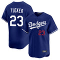 LA.Dodgers #23 Kyle Tucker Player Royal Limited Home Gdoa Stitched Jerseys