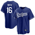 LA.Dodgers #16 Will Smith Player Royal Game Gdoa Stitched Jerseys
